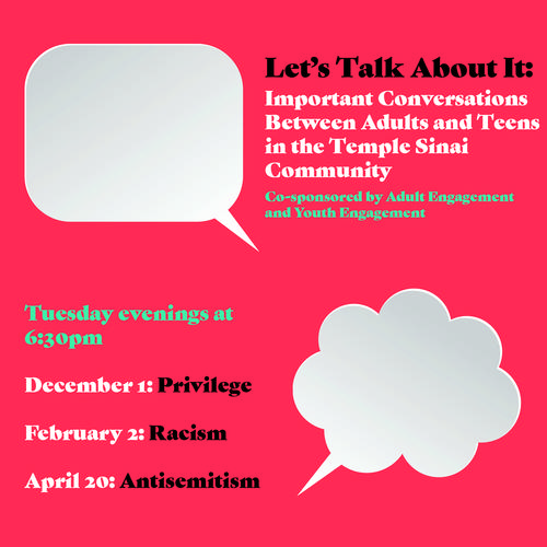 Banner Image for Let's Talk About It: Conversations Between Adults and Teens - Antisemitism